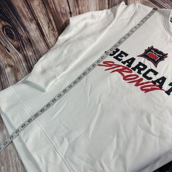 Adidas Cincinnati BEARCAT STRONG Mens Size X Large Crewneck Fleece Sweatshirt - Picture 5 of 6